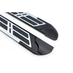 Купити Бокові пороги Sunrise (2 шт., алюміній) для Mercedes GLK сlass X204