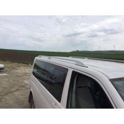 Купить Рейлинги Skyport (белые) Короткая база для Volkswagen T6