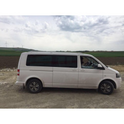 Купить Рейлинги Skyport (белые) Длинная база для Volkswagen T6