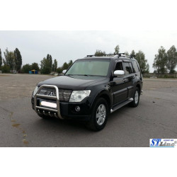 Купить Кенгурятник QT011 (нерж.) для Mitsubishi Pajero Wagon IV
