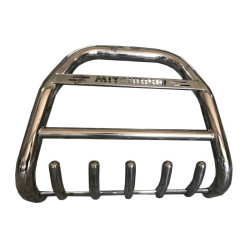 Купить Кенгурятник QT011 (нерж.) для Mitsubishi Pajero Wagon IV