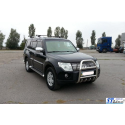 Купить Кенгурятник QT011 (нерж.) для Mitsubishi Pajero Wagon IV