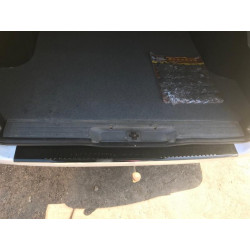 Купить Накладка на задний бампер с загибом (DDU, пластик) Глянцевая для Mercedes Vito W639 2004-2014 гг