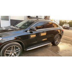 Купити Бокові пороги (OEM) для Mercedes GLE coupe C292 2015-2019 рр
