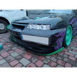 Купить Подставка под номер на край бампера (пластик) Черный мат