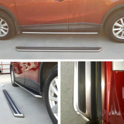 Купити Бокові пороги оригінал V1 (2 шт) для Mazda CX-5 2012-2017рр