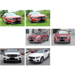 Купити Передня решітка Diamond Silver (2014-2016) для Mercedes GLA X156 рр