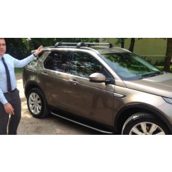 Купити Бокові пороги OEM V1 (2 шт, алюм.) для Land Rover Discovery Sport