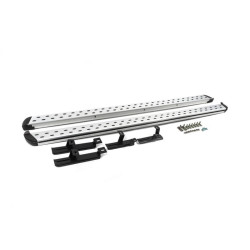 Купити Бокові пороги оригінал V2 (2 шт., алюм) для Volkswagen Tiguan 2007-2016 рр