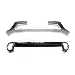 Купити Передня і задня накладки (2 шт., 2015-2018) для Mitsubishi Outlander рр