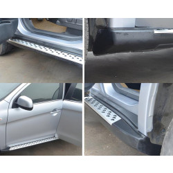 Купити Бокові пороги Оригінал (2 шт) для Mitsubishi ASX 2010-2023 рр