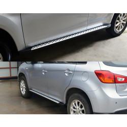 Купити Бокові пороги Оригінал (2 шт) для Mitsubishi ASX 2010-2023 рр