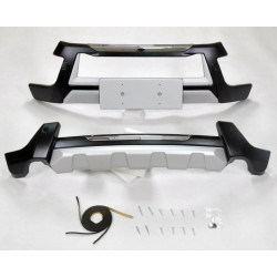 Купити Передня і задня накладки (2 шт) для Isuzu MU-X 2013- рр