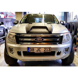 Купити Накладка на капот V1 (ABS) для Ford Ranger 2011-2022 рр