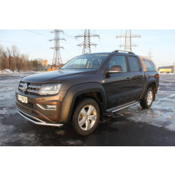 Купити Молдинг на двері OmsaLine (6 шт, ABS) для Volkswagen Amarok 2010-2022 рр