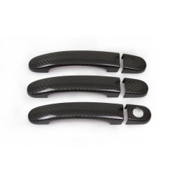 Купити Накладки на ручки (натуральний карбон) 4 ручки для Volkswagen Touran 2010-2015 рр