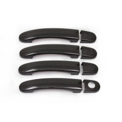 Купити Накладки на ручки (натуральний карбон) 4 ручки для Volkswagen Touran 2010-2015 рр