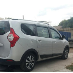 Купити Накладки на арки (4 шт, чорні) для Renault Lodgy 2013-2022 рр