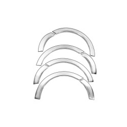 Купити Накладки на арки (4 шт, нерж) для Renault Lodgy 2013-2022 рр