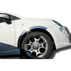 Купити Накладки на арки (4 шт, нерж) для Fiat 500/500L