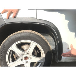 Купити Накладки на арки (4 шт, чорні) металеві для Fiat Ducato 2006-2025 рр