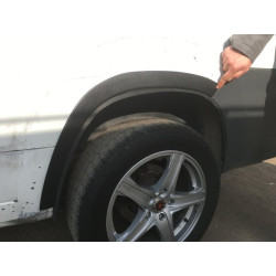 Купити Накладки на арки (4 шт, чорні) металеві для Fiat Ducato 2006-2025 рр