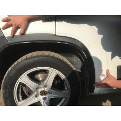 Купити Накладки на арки (4 шт, чорні) металеві для Fiat Ducato 2006-2025 рр