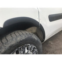 Купити Накладки на арки (4 шт, чорні) для Fiat Doblo I 2005-2010 рр