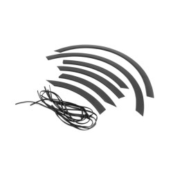 Купити Накладки на арки (6 шт, чорні) для Ford Custom 2013-2022 рр