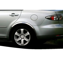 Купити Накладки на арки (4 шт, нерж) для Mazda 6 2003-2008 рр