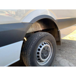 Купити Накладки на арки вузькі (4 шт, чорні) для Volkswagen Crafter 2006-2016 рр