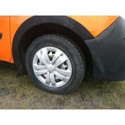 Купити Накладки на арки (4 шт, чорні) 2012-2019, металеві для Renault Kangoo рр