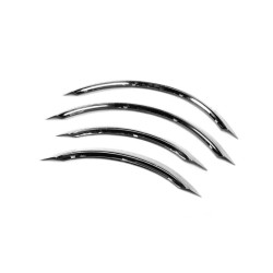 Купити Накладки на арки (4 шт, нерж) для Mercedes C-class W202 1993-2001 рр