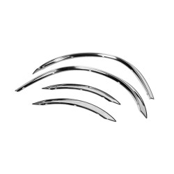 Купити Накладки на арки (4 шт, нерж) для Mercedes C-class W203 2000-2007рр