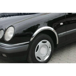 Купити Накладки на арки (4 шт, нерж) для Mercedes E-сlass W210 1995-2002 рр