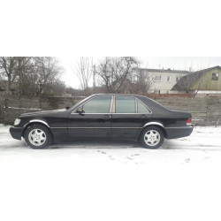 Купити Накладки на арки (4 шт, нерж) для Mercedes S-сlass W140