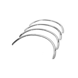 Купить Накладки на арки (4 шт, нерж) для Nissan Micra K12 2003-2010 гг