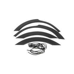 Купити Накладки на арки (2011-2019, 4 шт, чорні, ABS) для Renault Master рр