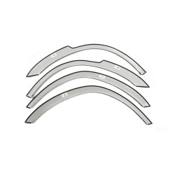 Купить Накладки на арки (4 шт, черные) для Nissan X-trail T30 2002-2007 гг