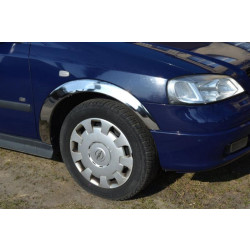 Купить Накладки на арки (4 шт, нерж) для Opel Astra G classic 1998-2012 гг