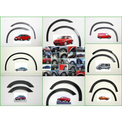 Купить Накладки на арки (4 шт, черные) для Opel Meriva 2002-2010 гг