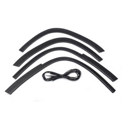 Купити Накладки на арки (4 шт, чорні) Металеві для Peugeot Boxer 2006-2025 рр