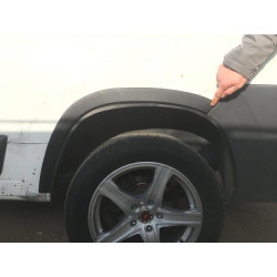 Купити Накладки на арки (4 шт, чорні) Металеві для Peugeot Boxer 2006-2025 рр