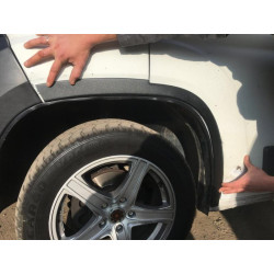 Купити Накладки на арки (4 шт, чорні) Металеві для Peugeot Boxer 2006-2025 рр