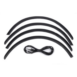 Купити Накладки на арки (4 шт, чорні) для Renault Scenic/Grand 2003-2009 рр