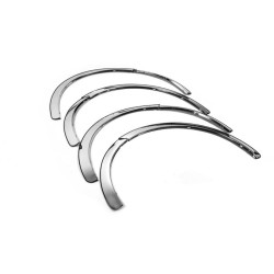 Купити Накладки на арки (4 шт, нерж) для Toyota Yaris 2006-2011 рр