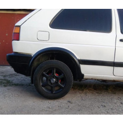 Купити Накладки на арки (4 шт, чорні) для Volkswagen Golf 2