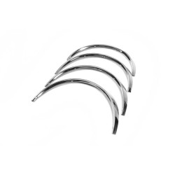 Купити Накладки на арки (4 шт, нерж) для Volkswagen Golf 2