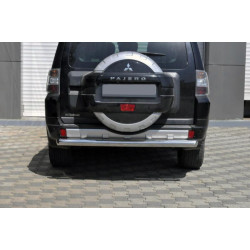 Купить Задняя дуга AK002 (нерж.) для Mitsubishi Pajero Wagon III