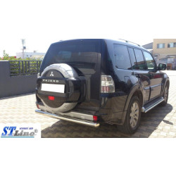 Купить Задняя дуга AK002 (нерж.) для Mitsubishi Pajero Wagon III